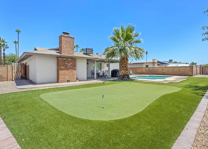 Ferienhaus Getaway - Pool - Putting Tempe