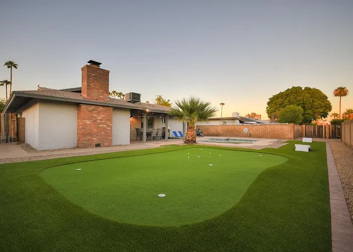 Ferienhaus Getaway - Pool - Putting Tempe